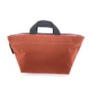 Herve chapelier エルベシャプリエ トートバッグS 良好 テラコッタ ナイロン 舟形 レディース bag 鞄 【中古】