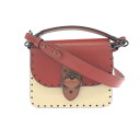 【20%OFFクーポン】★無制限&全員対象★ 7月31日〆【202505】 COACH コーチ 2WAYバッグ C2661 ホワイト/レッド レザー ビート/チ...