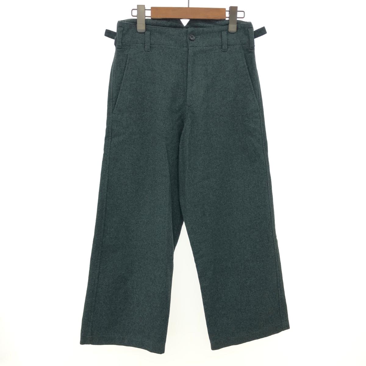 COMME des GARCONS コムデギャルソン パンツ サイズ:SS RT-P002 グリーン 毛/ナイロン レディース ボトムス 【中古】