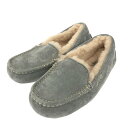 UGG アグ ムートン ローファー 未使用品 23 グレー レディース 靴 シューズ ローファー 【中古】(4)