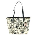 Kate spade ケイトスペード トートバッグ ベージュ PVC 花柄 レディース bag 鞄 【中古】