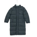 POLO RALPH LAUREN ポロラルフローレン ダウンコート キッズサイズ:120 ブラック レディース アウター 子供服 ポニー刺繍 【中古】