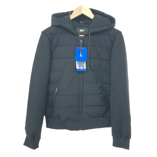 DKNY ダナキャランニューヨーク ジャケット 未使用品 サイズ:L ブラック レディース アウター 【中古】 DKNY ダナキャランニューヨーク ジャケット 未使用品 サイズ:L ブラック レディース アウター 【中古】