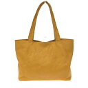 DAKOTA ダコタ トートバッグ 良好 イエロー レザー ロゴ型押し レディース bag 鞄 【中古】