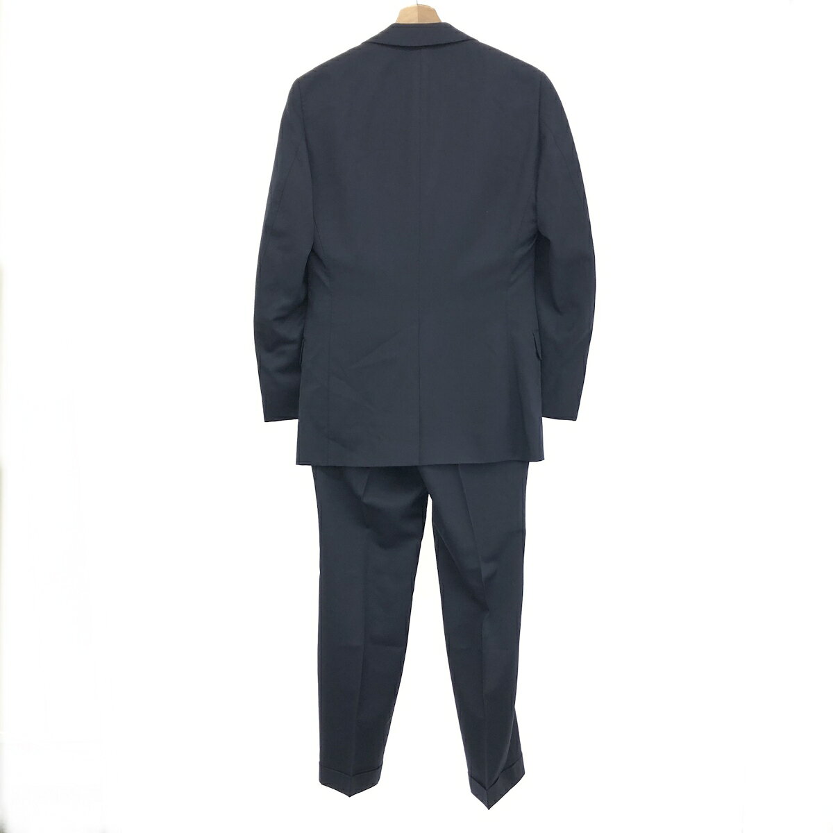 TOMORROWLAND トゥモローランドピルグリム×エルメネジルドゼニア 2Bセットアップ 良好 サイズ:44 ネイビー メンズ 【中古】