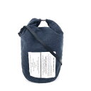 BURLAP OUTFITTER バーラップアウトフィッター ショルダーバッグ ネイビー キャンバス レディース パーソナルエフェクトバッグ 【中古】
