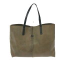 HERZ ヘルツ トートバッグ ブラウン レザー ユニセックス bag 鞄 【中古】