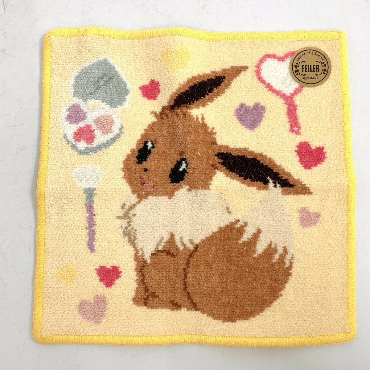 FEILER フェイラー ポケモン タオルハンカチ 新品同様 マルチカラー イーブイ 贈答品 引き出物 ギフト 【中古】のサムネイル
