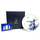 Meissen マイセン 1999年 〜トロンボーンを一生懸命に吹くウサギ〜 干支プレート ホワイト 洋食器 【中古】