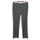MAX MARA WEEKEND マックスマーラーウィークエンド パンツ 未使用品 サイズ:42 ブラウン レディース センタープレス ストレートパンツ 【中古】(4)