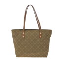 russet ラシット トートバッグ ベージュ ナイロン モノグラム レディース bag 鞄 【中古】