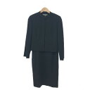 Chloe クロエ セットアップ サイズ:11号 ブラック レディース ブラックフォーマル 冠婚葬祭 ジャケット×ワンピース 【中古】