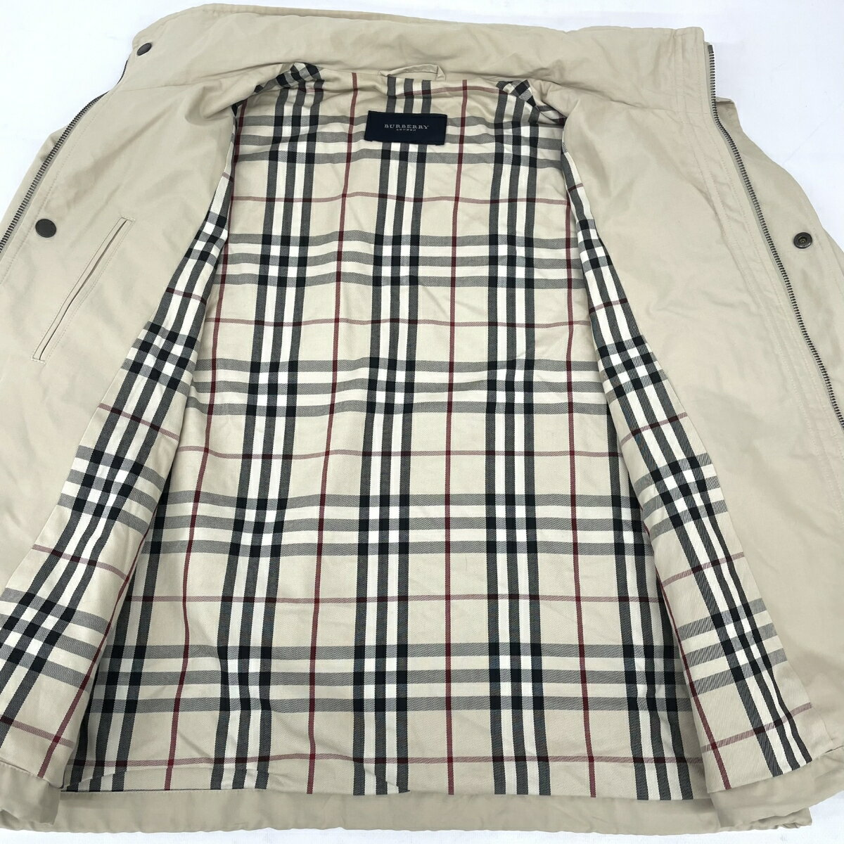 BURBERRY LONDON バーバリーロンドン ジャケット サイズ:M ベージュ メンズ アウター 【中古】