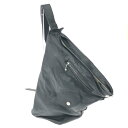 BUFFALO BOBS バッファローボブズ ワンショルダーバッグ ボディバッグ ブラック レザー メンズ ウエストポーチ bag 鞄 【中古】