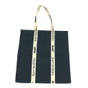 marimekko マリメッコ×キオスキ トートバッグ ブラック キャンバス レディース bag 鞄 【中古】