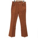 LEVI`S リーバイス フレア スタープレスト パンツ 新品同様 サイズ:表記なし ブラウン メンズ BIG E デッドストック ボトムス 【中古】(4)