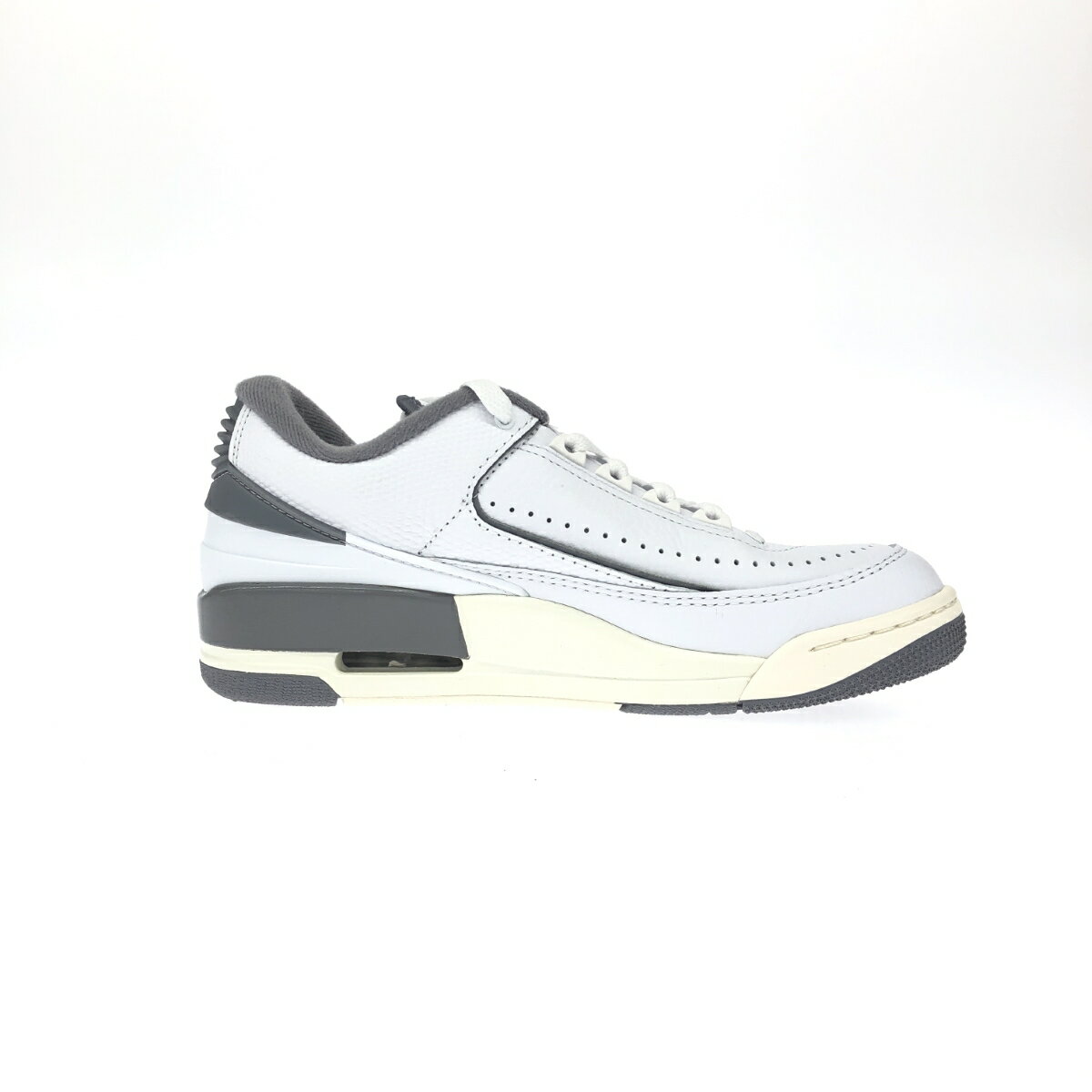 NIKE ナイキ エアジョーダン 2/3 スニーカー 美品 25 FD0383-101 ホワイト/グレー メンズ 靴 シューズ sneakers 【中古】