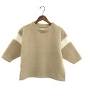 BEAUTY&YOUTH UNITEDARROWS ビューティ&ユースユナイテッドアローズ ボアトップス ベージュ レディース プルオーバー 五分袖 【中古】