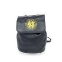 ANNE KLEIN 2 アンクライン リュックサック ブラック ナイロン ロゴ刺繍 レディース AK ミニ bag 鞄 【中古】