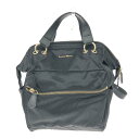 Samantha Thavasa サマンサタバサ リュック ブラック ナイロン ワイドオープン レディース リュックサック バックパック bag 鞄 【中古】