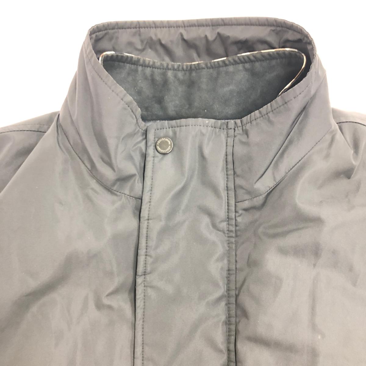 Aquascutum アクアスキュータム ライナー付コート サイズ:40 ネイビー メンズ アウター 【中古】