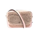 Kate spade ケイトスペード ファーショルダーバッグ ピンク レザー×ファー レディース 斜め掛け bag 鞄 【中古】