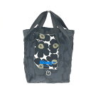 marimekko マリメッコ マリメッコ×キオスキ トートバッグ ブラック ナイロン ユニセックス bag 鞄 【中古】