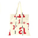 marimekko マリメッコ マリメッコ×キオスキ トートバッグ 美品 ベージュ キャンバス ユニセックス bag 鞄 【中古】