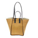 EPOR エポール バタフライ トートバッグ キャメル PVC ダブルハンドル レディース 2WAY トート 肩掛け bag 鞄 【中古】