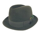 Borsalino ボルサリーノ ヴィンテージ ハット カーキ ユニセックス 帽子 ハット hat 服飾小物 【中古】