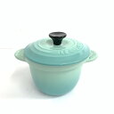 LE CREUSET ルクルーゼ エヴリィ ミニココット ク−ルミント 調理器具 【中古】
