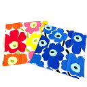 marimekko マリメッコ クッションカバー 2枚セット マルチカラー インテリア interior 【中古】