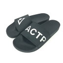 UNDEFEATED アンディフィーテッド スライドサンダル 10 ブラック メンズ 靴 シューズ shoes 【中古】