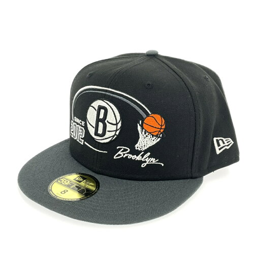 NEW ERA ニューエラ 59fifty ブルックリンネッツ キャップ 美品 サイズ:8 ブラック 帽子 ハット hat 服飾小物 【中古】 NEW ERA ニューエラ 59fifty ブルックリンネッツ キャップ 美品 サイズ:8 ブラック 帽子 ハット hat 服飾小物 【中古】
