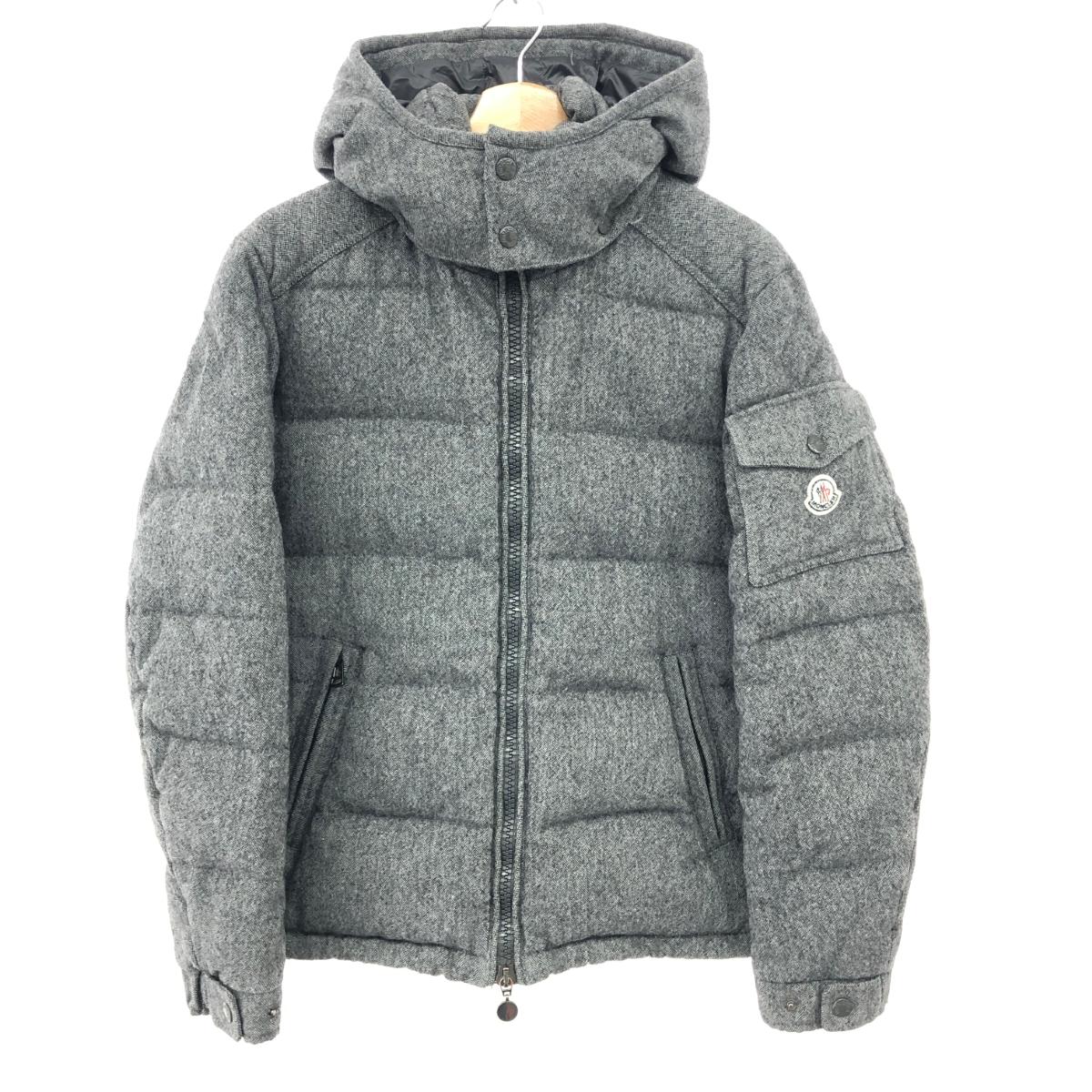 MONCLER モンクレール MAYA ダウンジャケット 良好 サイズ:1 グレー メンズ アウター 【中古】