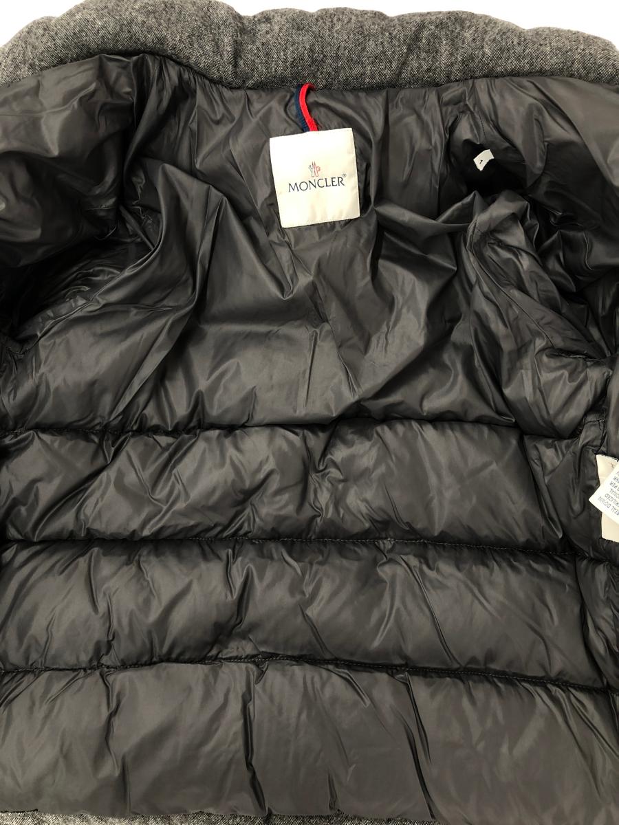 MONCLER モンクレール MAYA ダウンジャケット 良好 サイズ:1 グレー メンズ アウター 【中古】
