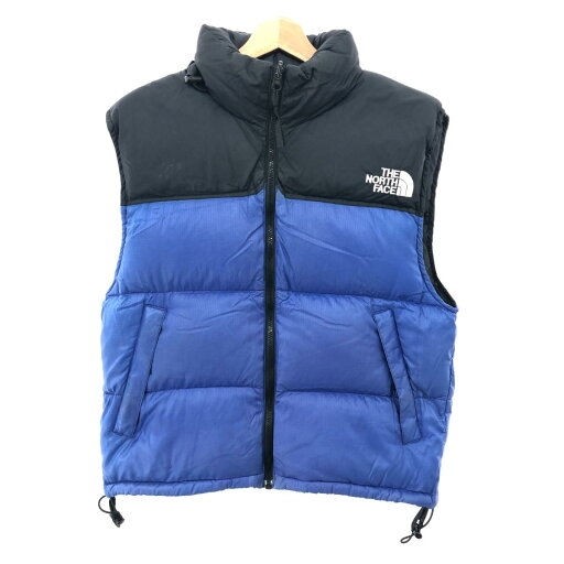 THE NORTH FACE ザノースフェイス ヌプシダウンベスト ダウンジャケット サイズ:L ブルー メンズ アウター 【中古】 THE NORTH FACE ザノースフェイス ヌプシダウンベスト ダウンジャケット サイズ:L ブルー メンズ アウター 【中古】