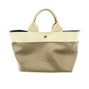 Breath TOPKAPI ブレストプカピ リプル ミニトートバッグ グレージュ ネオレザー/PVC ユニセックス bag 鞄 【中古】