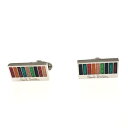 Paul Smith collection ポールスミス コレクション カフス 美品 マルチカラー マルチストライプ メンズ フォーマル ネクタイ アクセサリー...