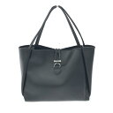 Kitamura キタムラ インナーバッグ付 ラージトートバッグ 良好 Z-0531 ブラック レザー レディース bag 鞄 【中古】
