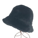 KIJIMA TAKAYUKI キジマタカユキ 帽子 良好 ブラック アクリル レディース 帽子 ハット hat 服飾小物 【中古】