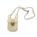 TORYBURCH トリーバーチ スマホショルダー ショルダーバッグ 良好 ホワイト レディース 斜め掛け bag 鞄 【中古】