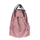 TREASURE TOPKAPI トレジャートプカピ ドローストリング リュック 良好 ピンク ナイロン レディース バックパック bag 鞄 【中古】