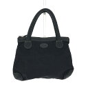 IBIZA イビサ ミニ トートバッグ 良好 ブラック ナイロン レディース bag 鞄 【中古】