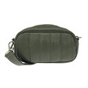 AULENTTI オウレンティ ショルダーバッグ 良好 グリーン レザー レディース 斜め掛け bag 鞄 【中古】