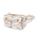 ポーター×伊勢丹 ポーター×Isetan タグライン ウエストバッグ ベージュ ナイロン レディース 希少品 クロスボディ bag 鞄 【中古】