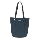 BURBERRY BLUE LABEL バーバリーブルーレーベル トートバッグ ネイビー ナイロン レディース bag 鞄 ノバチェック 【中古】
