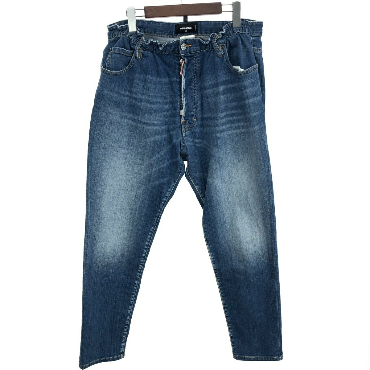 Dsquared2 ディースクエアード イージーデニム パンツ サイズ:50 S74KB0529 インディゴブルー メンズ 21SS ボトムス 【中古】