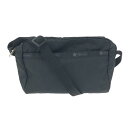 LeSportsac レスポートサック ミニショルダーバッグ ショルダーバッグ 良好 ブラック ナイロン ユニセックス 斜め掛け bag 鞄 【中古】