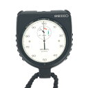 SEIKO セイコー ストップウォッチ アナログ 8A20-0010 ブラック プラスチック ユニセックス ウォッチ watch 【中古】